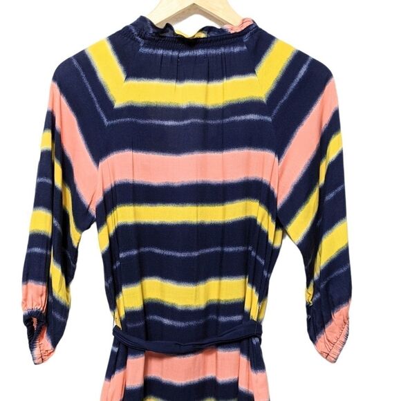 PORRIDGE Plains Ranger Striped Shirt Dress 2 - Picture 7 of 9